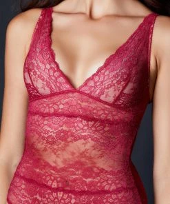 Samantha Chang All Lace Boudoir Bodysuit And More