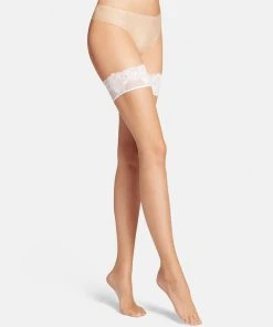 Wolford Nude 8 Lace Stay-Up