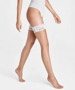 Wolford Nude 8 Lace Stay-Up