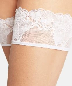 Wolford Nude 8 Lace Stay-Up