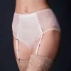TeAmore Underwear Dusk Leavers Lace High Waist Keyhole Briefs