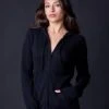 Arlotta Sale Cashmere Hoodie Jacket Front Zipper