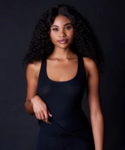 Collezione Privata Fine Rib Racerback Tank