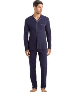 Hanro Night And Day Long Sleeve Men's Pajama