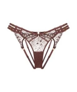 Bordelle Underwear Selene Open Back Brief 7 Bordelle Underwear Selene Open Back Brief