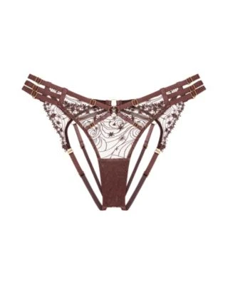 Bordelle Underwear Selene Open Back Brief 4 Bordelle Underwear Selene Open Back Brief