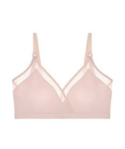 Pea In The Pod Mesh Trim Crossover Nursing Bra