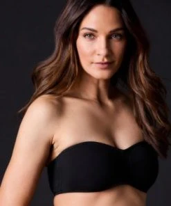 OnGossamer Cabana Cotton Bandeau Bralette Bras