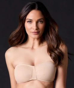 OnGossamer Bras Cabana Cotton Bandeau Bralette