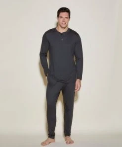 Cosabella Henley Men's PJ Set Chevron Down Icon