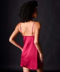 Fleur Of England Ruby Silk Babydoll Chevron Down Icon