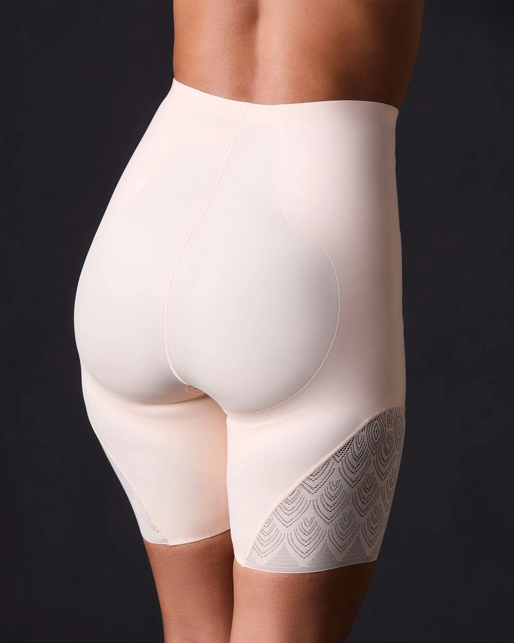 Chantelle Lace Shapewear High Waist Mid-Thigh Shaper Chantelle Lace Shapewear High Waist Mid-Thigh Shaper