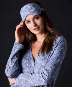 Hanro Jersey Long Sleeve Print Shirt Chevron Down Icon 7 Hanro Jersey Long Sleeve Print Shirt Chevron Down Icon