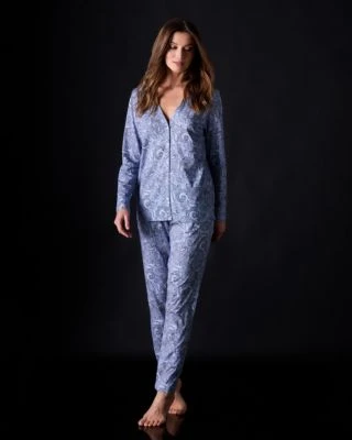 Hanro Jersey Print Jersey Pant 3 Hanro Jersey Print Jersey Pant