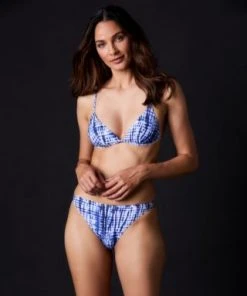 Solid & Striped Swimwear Shibori Print Lulu Bikini Top