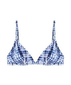 Solid & Striped Swimwear Shibori Print Lulu Bikini Top