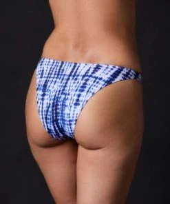 Solid & Striped Shibori Print Tati Bikini Bottom