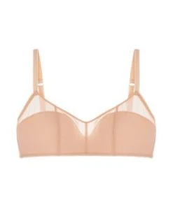 Samantha Chang Bras Jet Set Mesh Lightly Lined Bandeau Bra