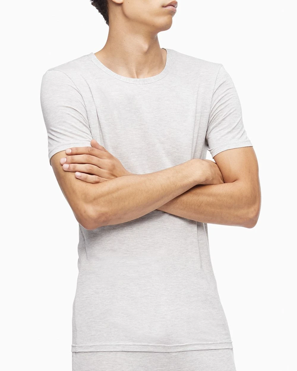 Calvin Klein Ultra Soft Modern Short Sleeve Crew Neck Tee Chevron Down Icon 2 Calvin Klein Ultra Soft Modern Short Sleeve Crew Neck Tee Chevron Down Icon