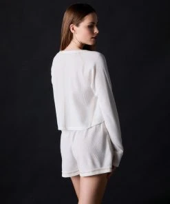 Free People Intimately FP Chevron Down Icon Early Night Cropped Pullover 6 Free People Intimately FP Chevron Down Icon Early Night Cropped Pullover