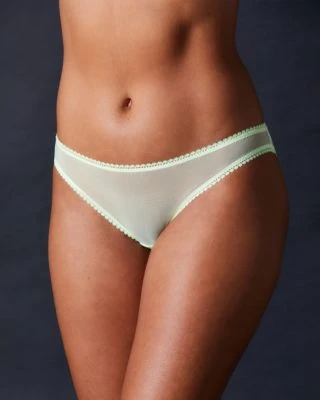 OnGossamer Solid Mesh Hip Bikini OnGossamer 1 OnGossamer Solid Mesh Hip Bikini OnGossamer