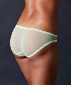 OnGossamer Solid Mesh Hip Bikini OnGossamer 4 OnGossamer Solid Mesh Hip Bikini OnGossamer