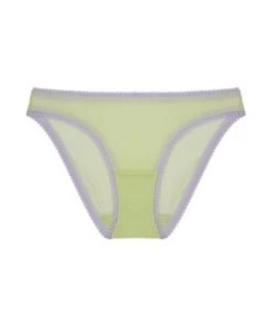 OnGossamer Solid Mesh Hip Bikini