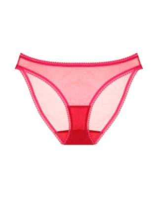 OnGossamer Solid Mesh Hip Bikini Underwear OnGossamer Solid Mesh Hip Bikini Underwear