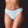 OnGossamer Solid Mesh Hip-G Thong Underwear