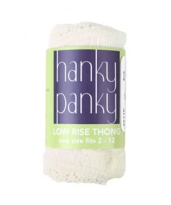Hanky Panky Signature Lace Low-Rise Thong (Rolled)