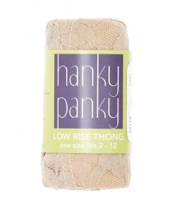 Hanky Panky Signature Lace Low-Rise Thong (Rolled) 5 Hanky Panky Signature Lace Low-Rise Thong (Rolled)