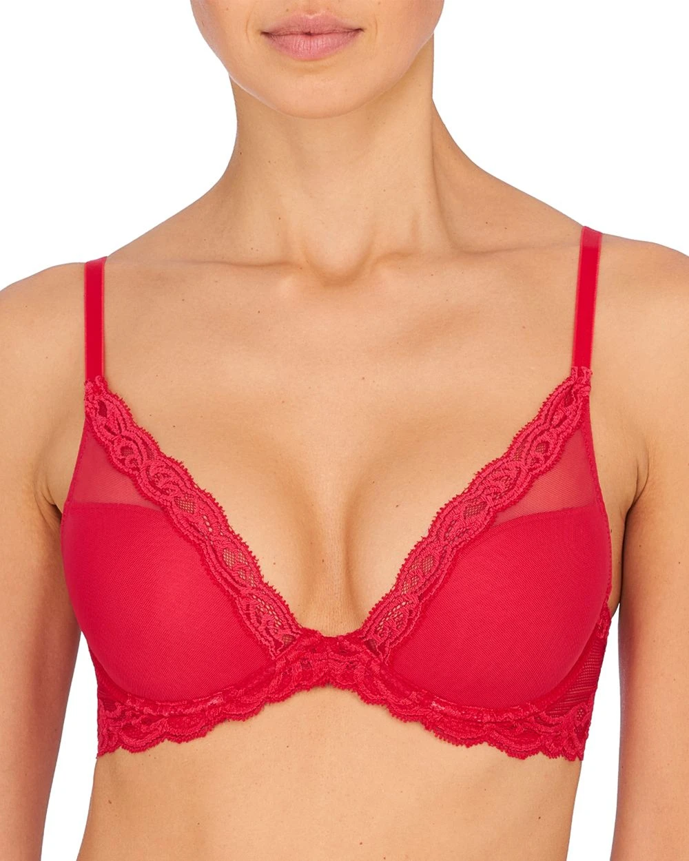 Natori Feathers Contour Plunge Bra 1 Natori Feathers Contour Plunge Bra