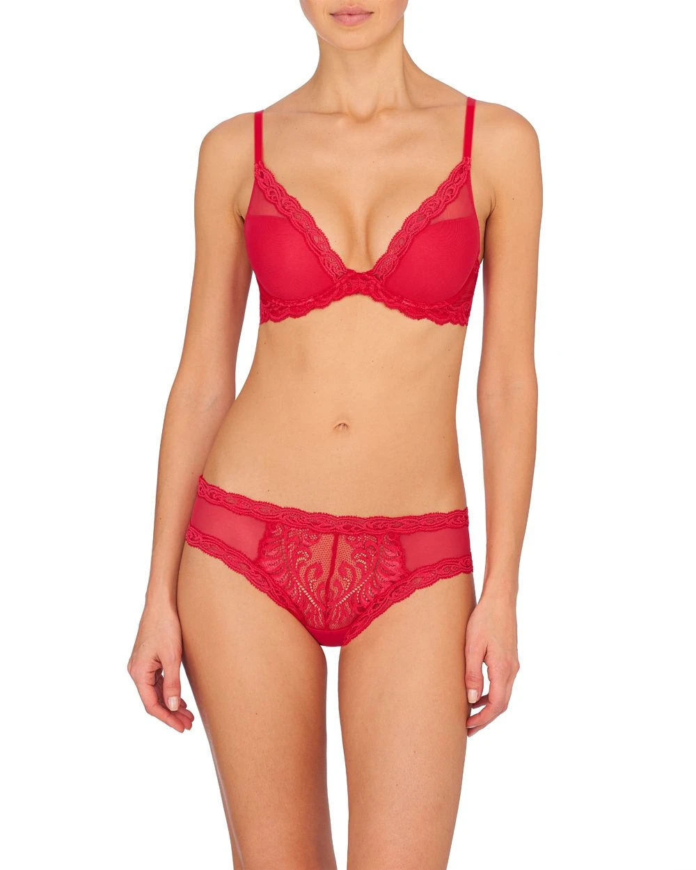 Natori Feathers Contour Plunge Bra 2 Natori Feathers Contour Plunge Bra
