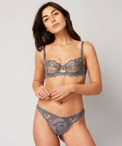 Lise Charmel DD+ Dressing Floral Demi Cup Bra