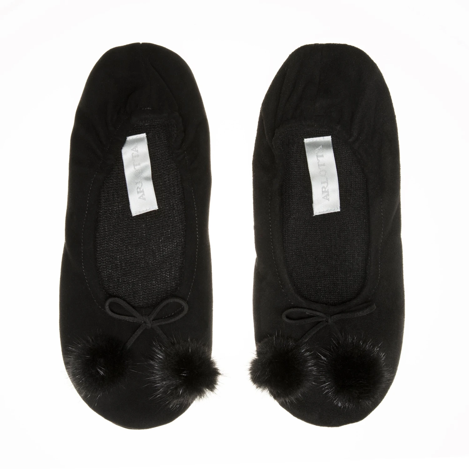 Arlotta Suede Ballet Slipper With Cashmere Lining Arlotta Suede Ballet Slipper With Cashmere Lining